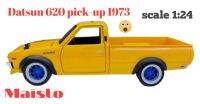 โมเดลรถเหล็ก Datsun 620 pick-up 1973 (scale 1:24) ฿850.สินค้ามีในกทม. พร้อมส่ง