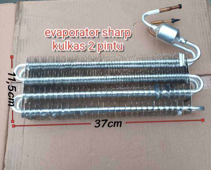 EVAPORATOR KULKAS SHARP 2PINTU, EVAP KULKAS 2PINTU SHARP SJ195MD