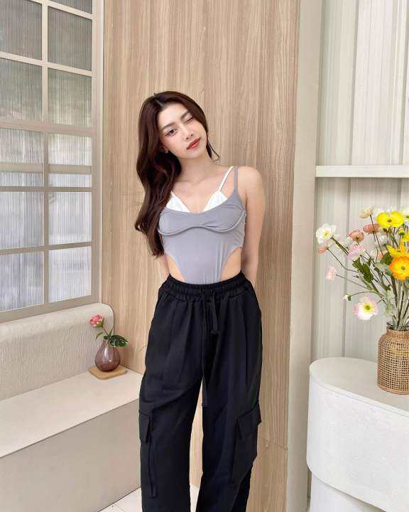 clara-cargo-pant-lc268-กางเกงคาร์โก้