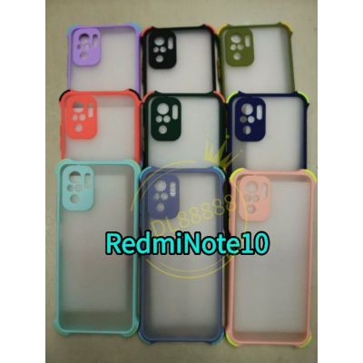 Redmi Note10 🆕✨พร้​อมส่งในไทย✨(9สี)เคสขอบนิ่มหลังแข็งขุ่นคลุมกล้องFor  Redmi Note10 / Redmi Note10s / Redmi Note 10 / Redmi Note10 5G / Redmi Note10 4G