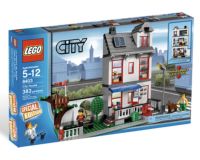 Lego 8403 city house ผลิต ปี 2010 Lego city ของแท้ 100% ของใหม่ ไม่มีกล่อง no box มี instructionและบริคครบ ไม่เคยแกะ