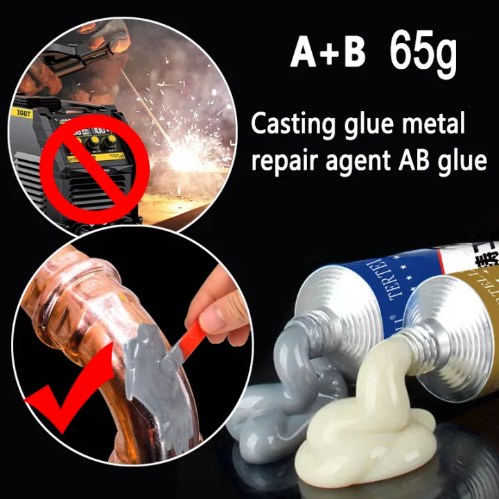 {buy 1 got 2} Metal Super Glue Adhesive Repair IronSteel Auto Radiator