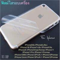 ฟิล์มหลังรอบเครื่องแบบใส For i6-i13promax