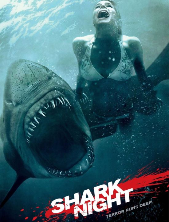 DVD ฉลามดุ Shark Night : 2011 #หนังฝรั่ง (ดูพากย์ไทยได้-ซับไทยได้) - แอคชั่น ระทึกขวัญ