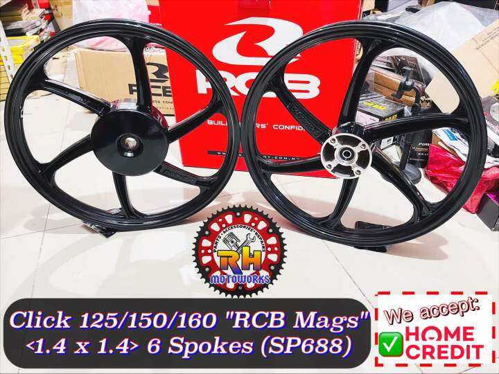 Click RCB Mags by 17" (1.4 x 1.4) 6 Spokes SP688 | Lazada PH