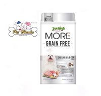 Jerhigh More อาหารเม็ดสำหรับสุนับสูตรใหม่ Grain Free รสไก่ผสมเนื้อ 500กรัม