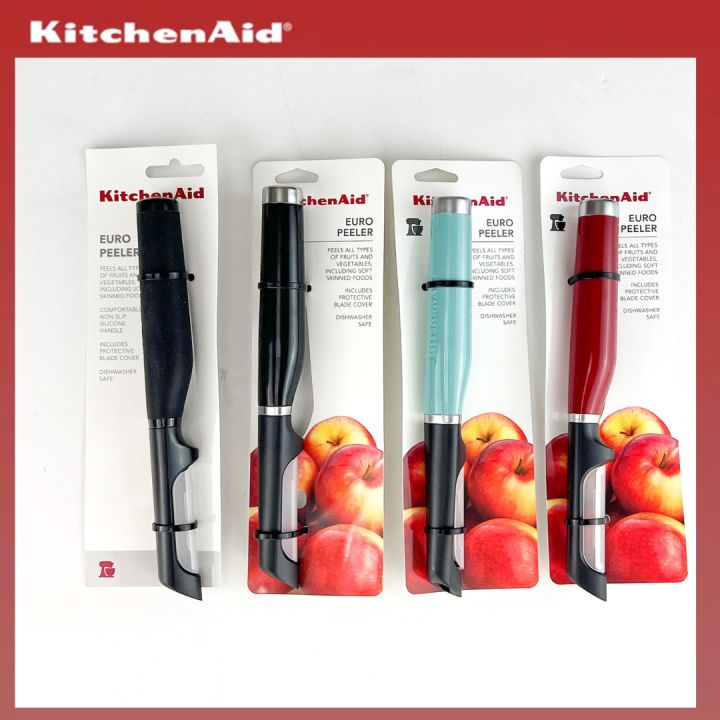 KitchenAid Peeler Ergonomic Handle Stainless Steel Blade Includes Blade  Cover