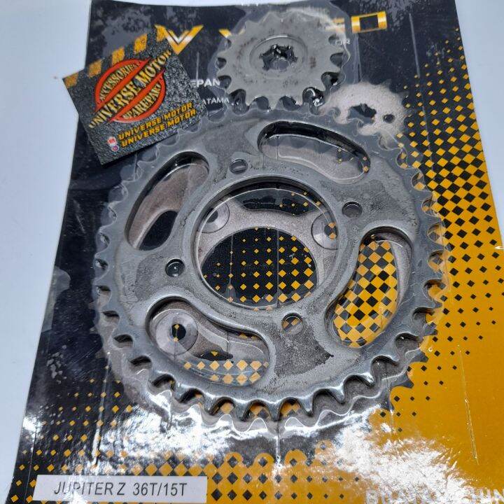 Gir set JUPITER Z gear depan belakang VEGA R NEW TROMOL BESAR Lazada Indonesia