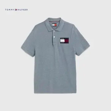 Tommy Hilfiger x Shawn Mendes short sleeve flag logo polo shirt in