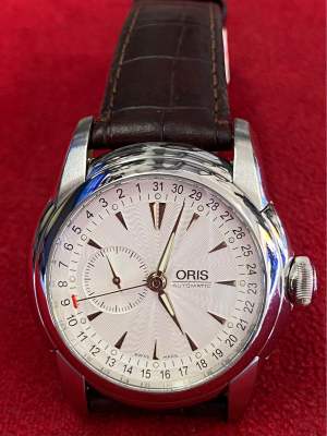 ORIS Big Crown Automatic 27 Jewels ตัวเรือนสแตนเลส นาฬิกาผู้ชาย มือสองของแท้