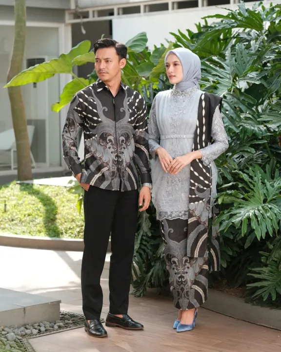 Set Couple Medina Sage Baju Sarimbit Lamaran Couple Tunangan Atasan