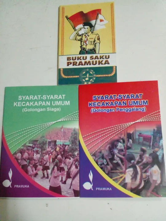 BUKU SAKU PRAMUKA,SAKU penegak & SKU penggalang | Lazada Indonesia