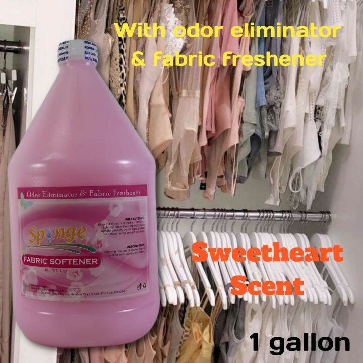 Sponge fabric softener, with odor eliminator 1 gallon Lazada PH
