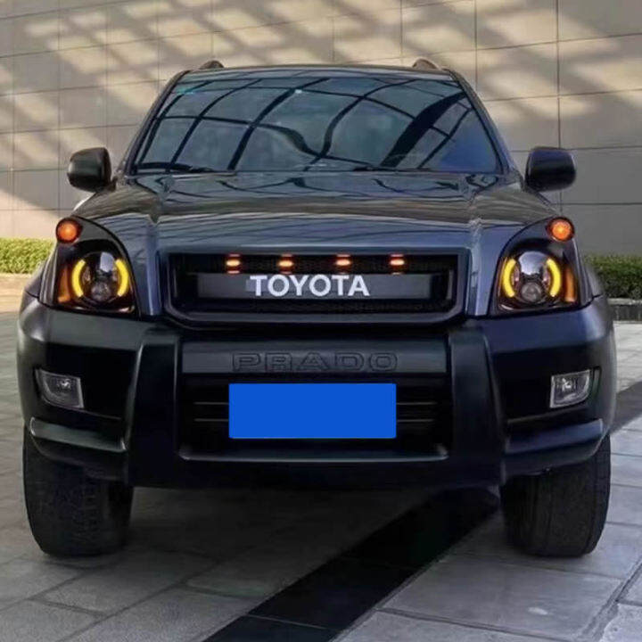 Retro Toyota Prado Modified Headlight Assembly Prado 2700 Black Warrior