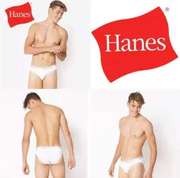 Hanes Briefs for men 3pcs in 1 pack size S M L XL