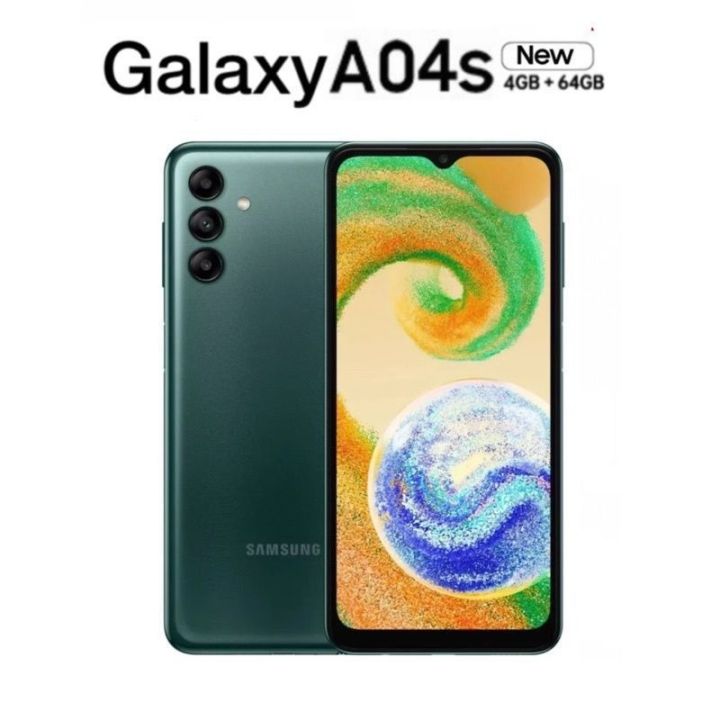 samsung-galaxy-a04s-4-64gb-สมาร์ทโฟน-หน้าจอ-6-5นิ้ว-exynos850-octa-core-กล้อง-50ล้านพิกเซล-แบตเตอรี่-5000mah-รับประกัน1ปี