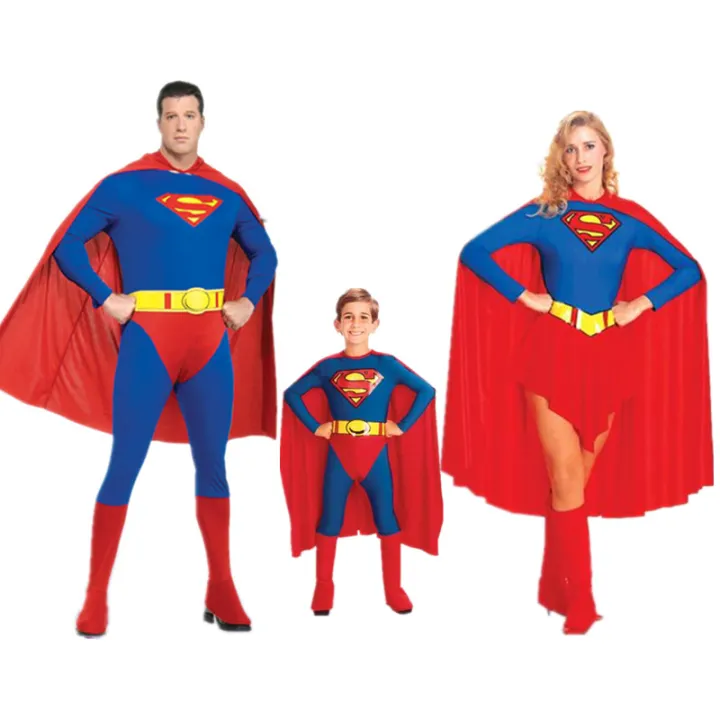 Cos Halloween Costume Prom Costume Superman Clothes Superman Superman ...