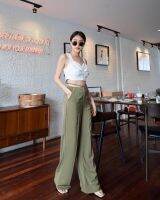 newlooksbkk  GP13 ?? basic summer pants กางเกงขาตรง เอวสูงปรี๊ด ผ้านิ่มๆ รุ่นนี้มีเชือกผูกเอวด้านหลัง สวยทั้ง 3 สีเลยน๊าาา