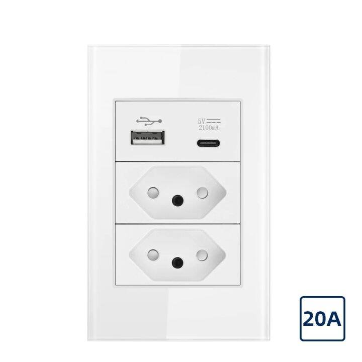 brazil-standard-outlet-usb-type-c-wall-socket-118-72mm-pc-tempered