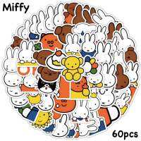 สติ๊กเกอร์ มิฟฟี่ 552 Sticker60ชิ้น กันน้ำไม่ซ้ำแบบ กระต่ายmiffy กะต่าย sanrio คิตตี้ kitty mymelody ตุ๊กตา ติด โทรศัพท์