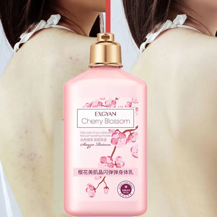 Japan Original Cherry Blossom Whitening Body Lotion Deep Moisturizing Body Cream Permanent 4472