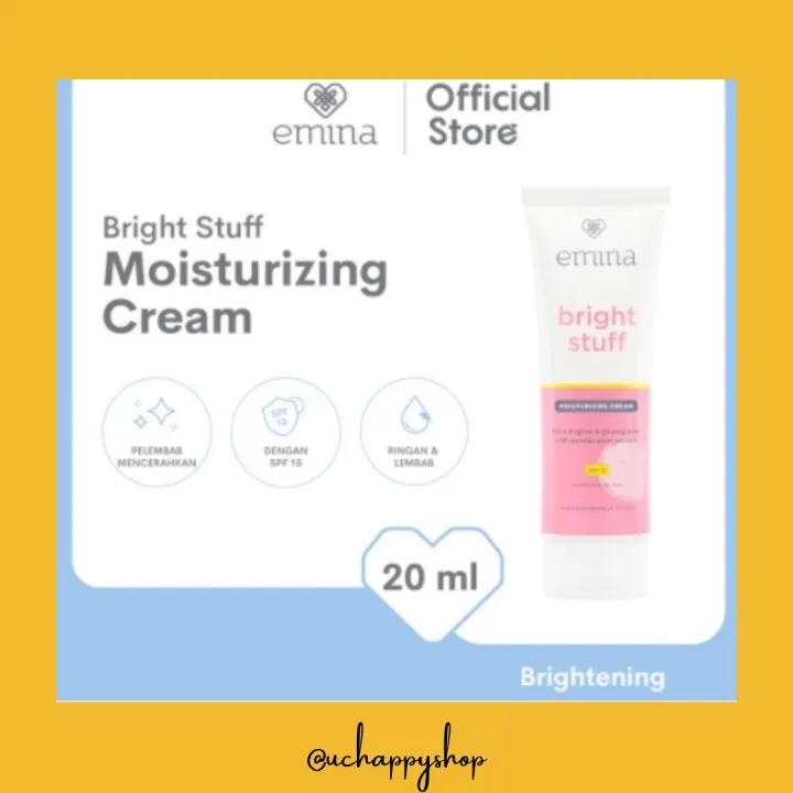Emina Bright Stuff Moisturizing Cream 20 ml / Emina Moisturizer / Emina