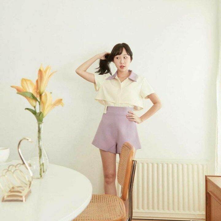 เซ็ตกางเกง-ป้าย-classy-sz-m