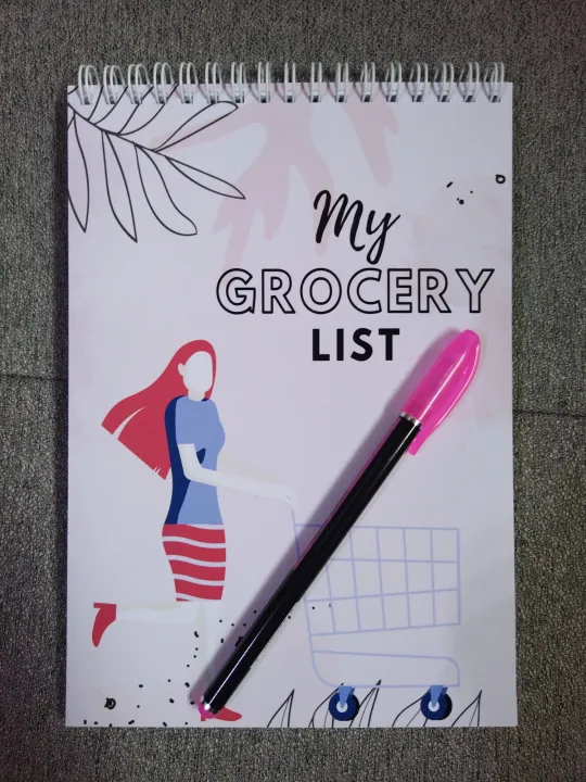 MY GROCERY LISTS NOTEBOOK Lazada PH