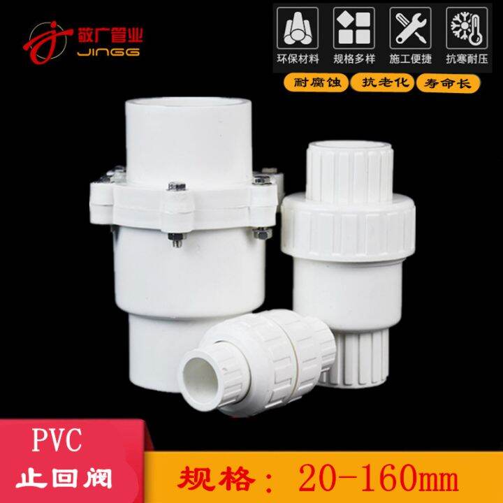 PVC Check Valve Water Supply Pipe 50 Check Valve Plastic 20 Check Valve