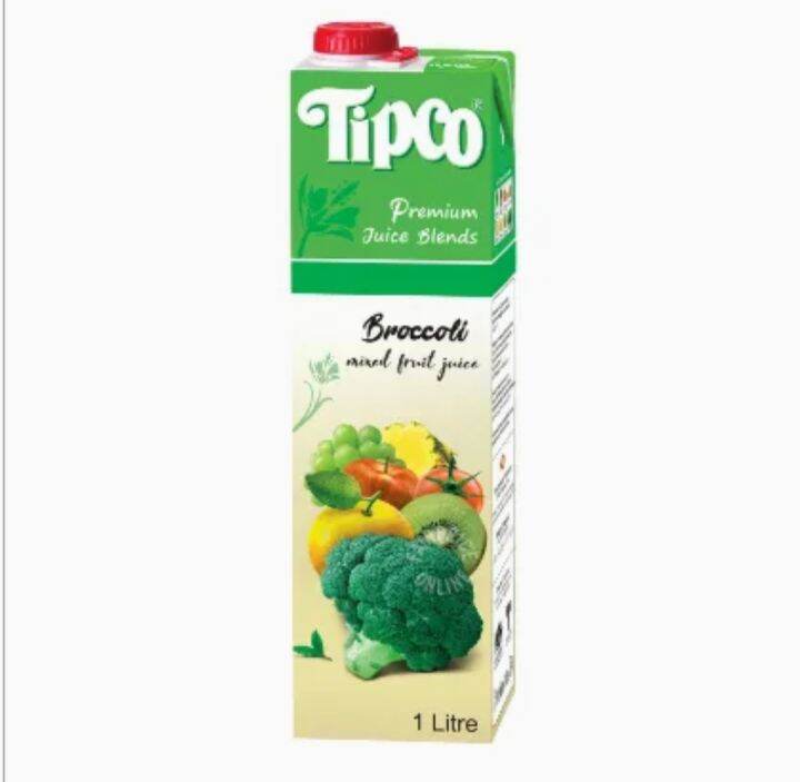 Tipco Broccoli Mixed Fruit Juice 1Lt Lazada PH