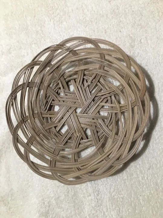 Native basket coco plate 10” Cebu native plate Lazada PH