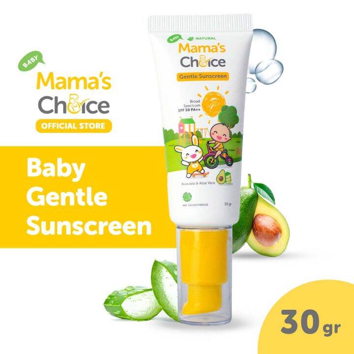Mama's Choice Baby Sun Protection Kit (Baby Gentle Sunscreen dan Baby