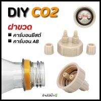 DIY CO2 ฝาขวด รูเกลียว คาร์บอนยีสต์ คาร์บอน AB ตู้ไม้น้ำ | บ้านไม้น้ำ?