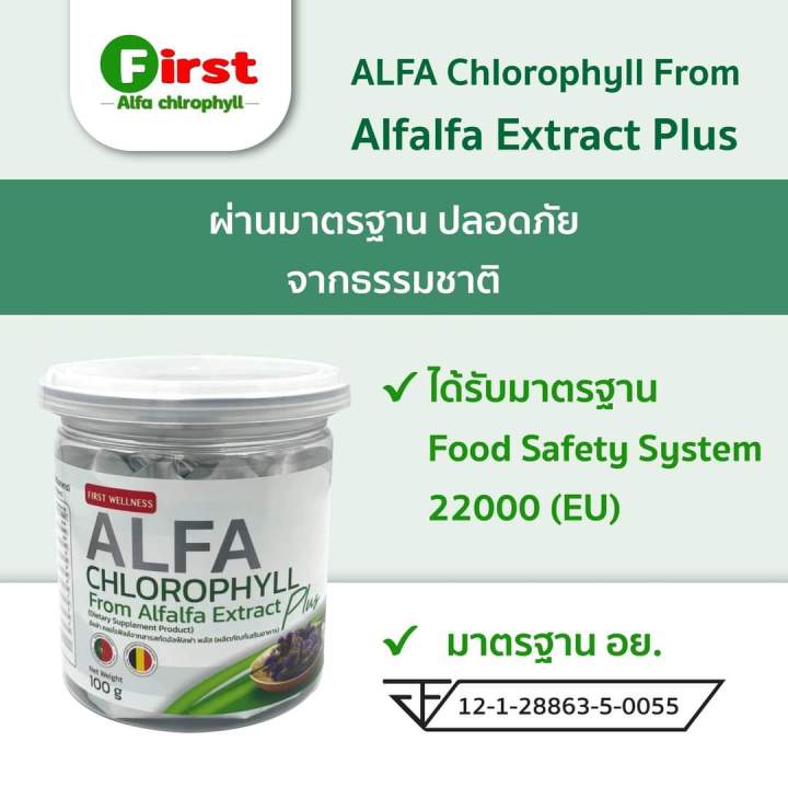 first-alfa-chlorophyll-ดีท็อกซ์ล้างสารพิษด้วย-alfalfa-extract-plus