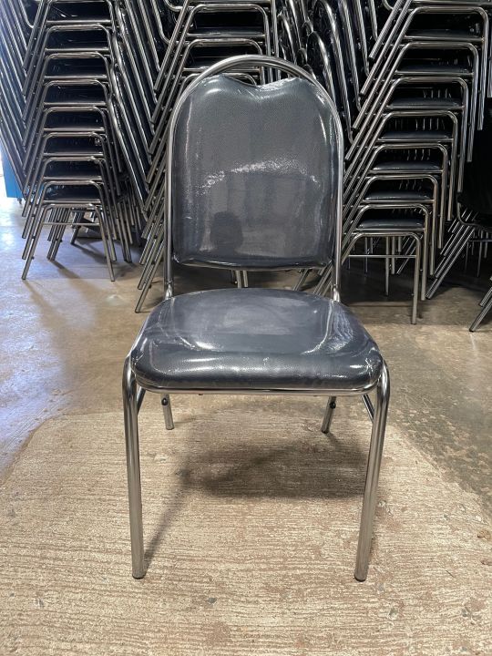 sukchai-เก้าอี้จัดเลี้ยง-top-เหล็กกลมหนาแข็งแรง-เบาะหนังหนาพิเศษ-สินค้ารับประกัน1เดือน