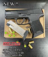 แบลงค์กัน Aksa SIG SAUER P365 9mm. P.A.K. 2 แม็กกาซีน สีดำ เสียงเปล่าสะสม ปล่อยตัวนักกีฬา