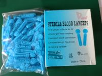 Dura sterile blood lancet 100 pcs. เข็มเจาะเลือด