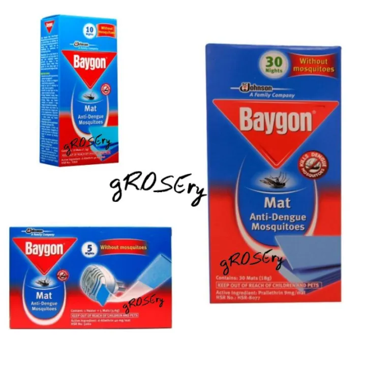 Baygon mosquito mat anti Dengue Lazada PH