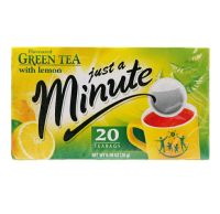 จัสอะมินิท ชาเขียวมะนาวปรุงสำเร็จ Just A Minuit Green Tea &amp; Lemon 28g