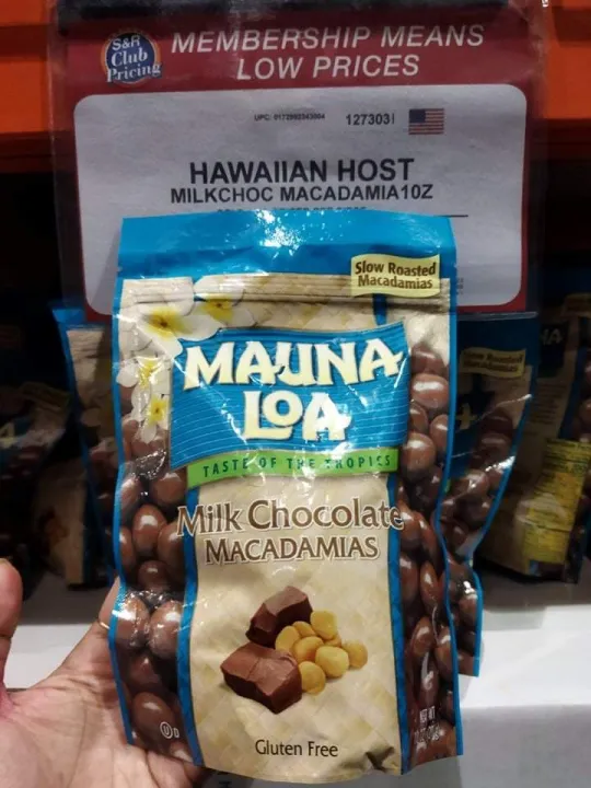 MAUNA LOA HAWAIIAN HOST, MILK CHOCOLATE MACADAMIAS (10 Oz) Lazada PH