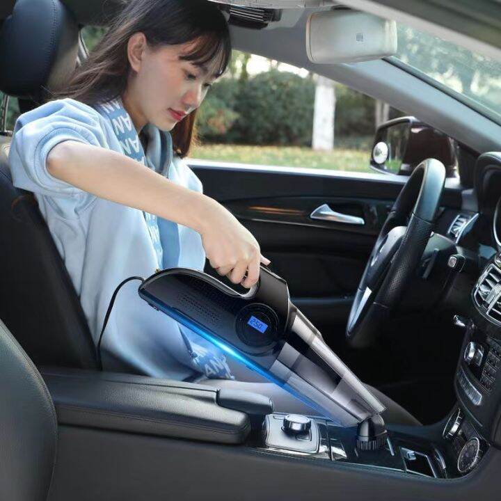 FLMY Car vacuum cleaner car air pump multifunctional allinone