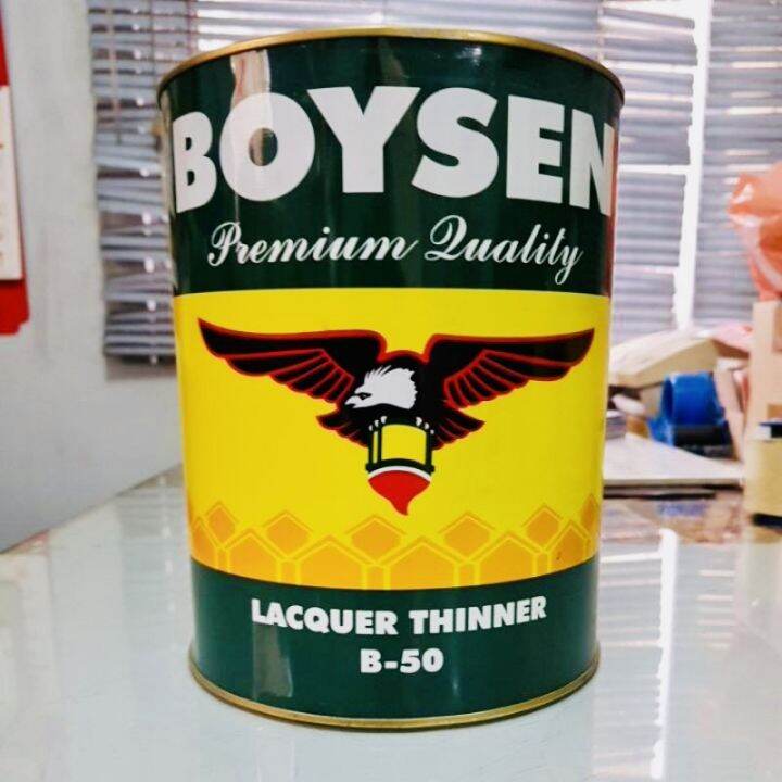 BOYSEN Lacquer Thinner 1 gal Lazada PH