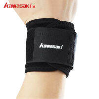 KAWASAKI สายรัดข้อมือสำหรับเล่นแบดมินตัน KAWASAKI แบบพันรอบสำหรับผู้ชายและผู้หญิง KF-3105/3212