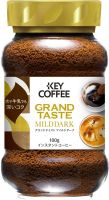 กาแฟสำเร็จรูป Key Coffee Grand Taste Mild Dark Instant Coffee Bottle (100 g) 1 ถุง