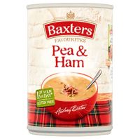 แบกซ์เตอร์ ซุปแฮมผสมถั่ว Baxters Pea &amp; Ham Soup 400g