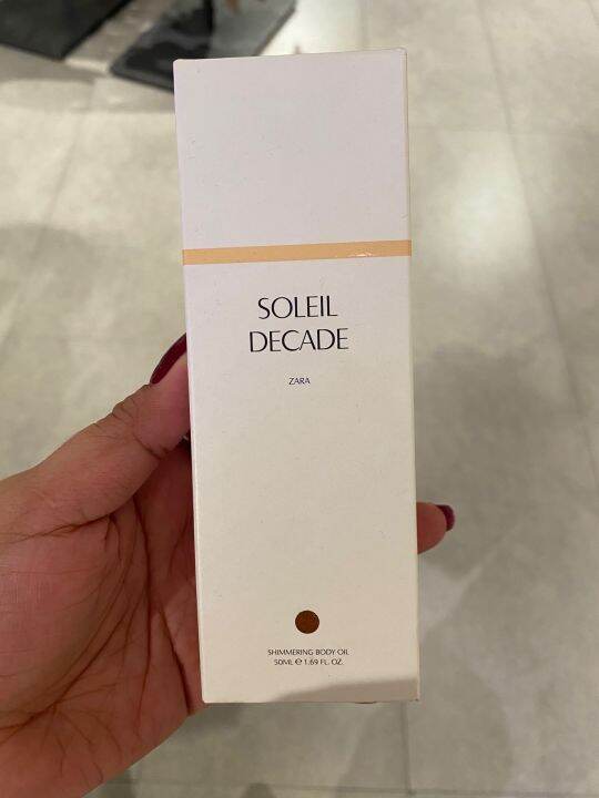 Zara Shimmering Body Oil Soleil Decade Gardenia Orchid | Lazada PH