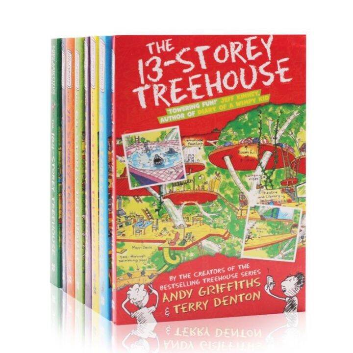 （12books）Storey Treehouse Collection tree house book set Lazada