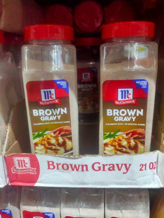 Mc Cormick Brown Gravy Mix 21 Oz Lazada Ph