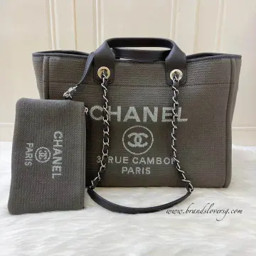 CHANEL DEAUVILLE Shopping Bag AS3257 Tote Bag Ladies U158 for sale online   eBay