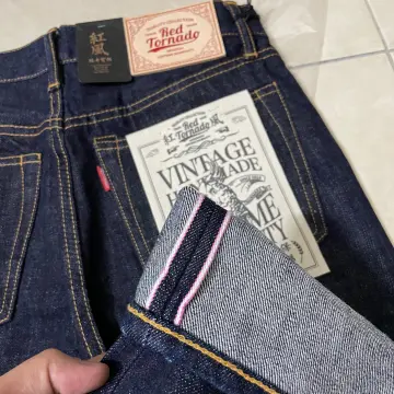 Red tornado jeans